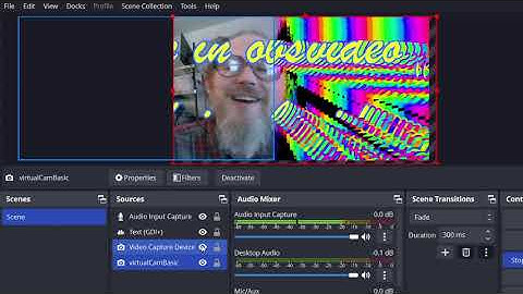 really really basic ping pong buffer video feedback biz in obs studio