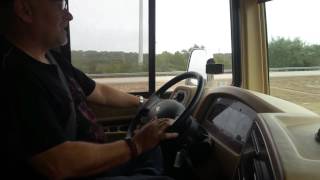 Garmin RV / Eez tire pressure monitor/ TruCenter- driving down the road!