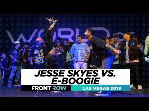 Jesse Skyes vs E-Boogie |FRONTROW| Final Battle All Styles | World of Dance Las Vegas 2019 |#WODLV19