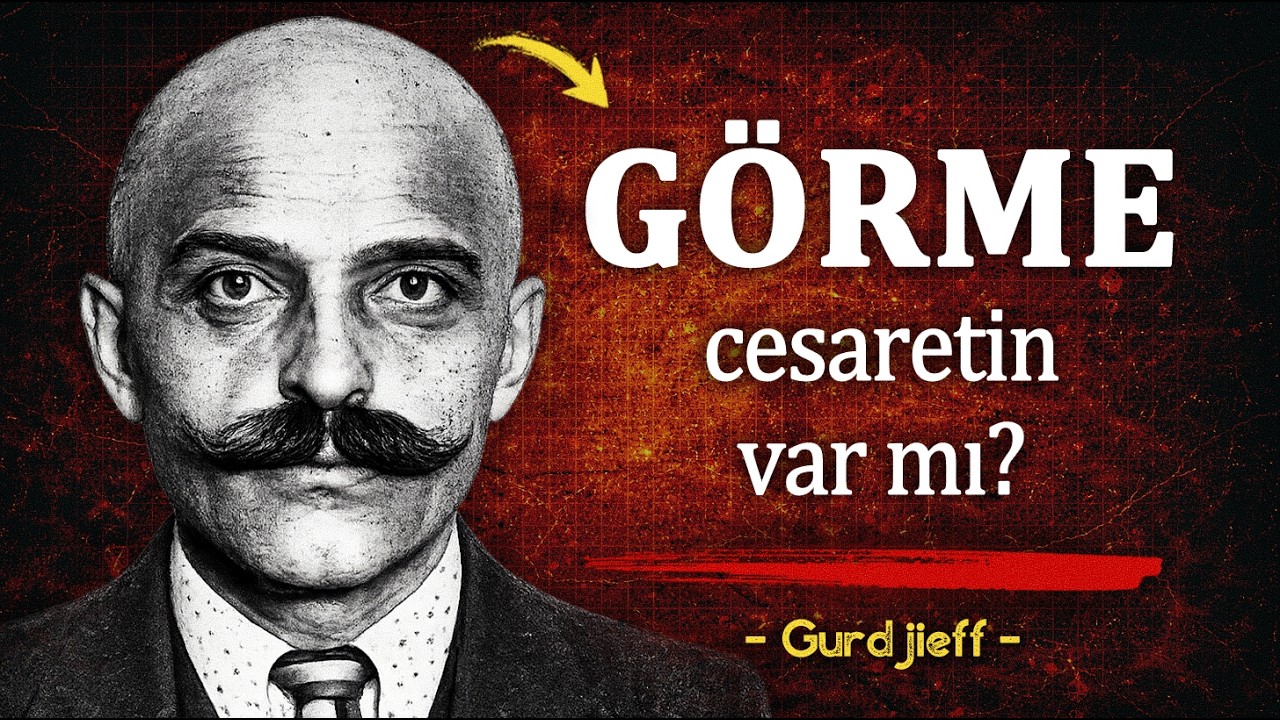Bu 5 SORUYU cevaplayın ve bunun KORKU olup olmadığını keşfedin! | Gurdjieff