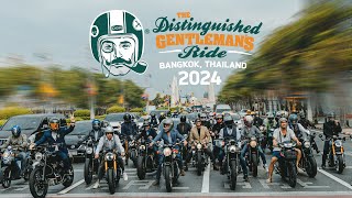 The 2024 Distinguished Gentleman's Ride Bangkok, Thailand