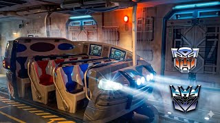 Transformers The Ride 3D 4K Pov Universal Studios Hollywood Full Experience