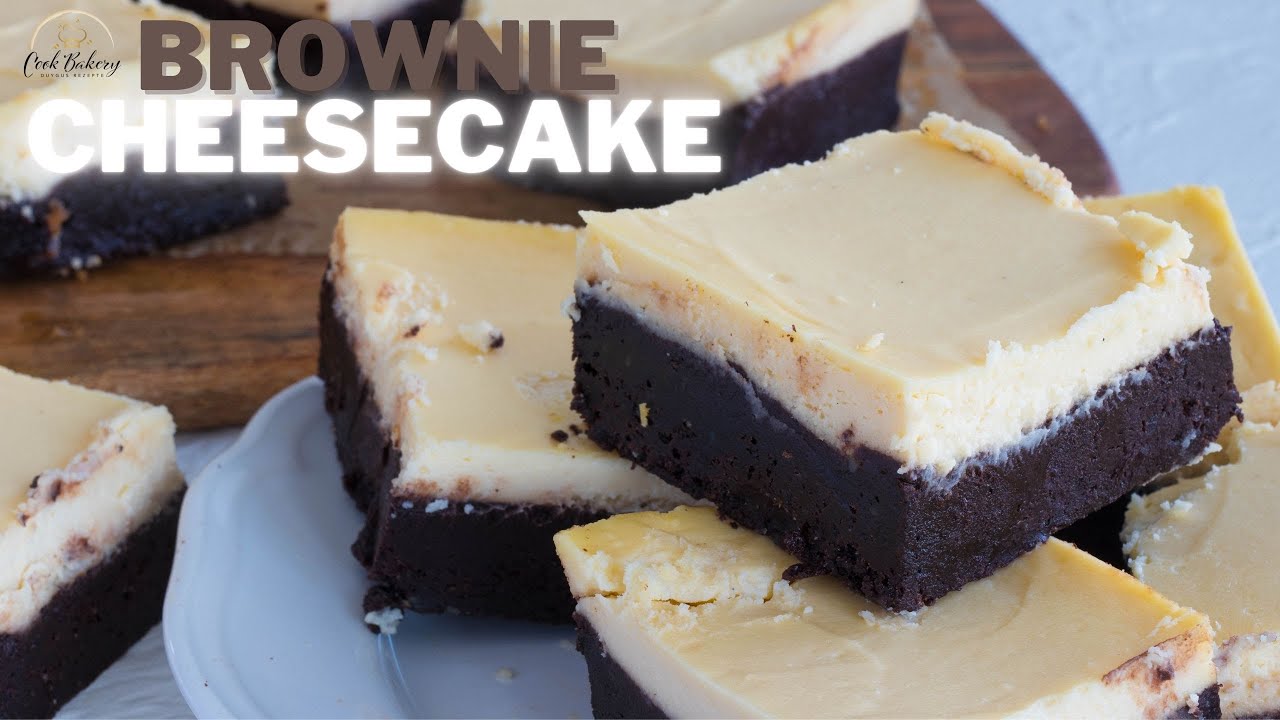 Unfassbar leckere Cheesecake Brownies