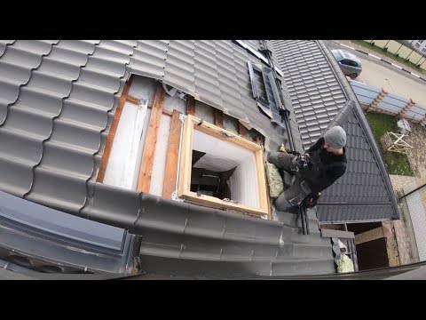 Video: Kako postaviti strešno okno na gumijasto streho?