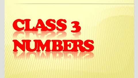 Class 3 Numbers  part 1 (1). 4 digit numbers  CBSE MATHS CLASS 3 CBSE MATHS CLASS 3