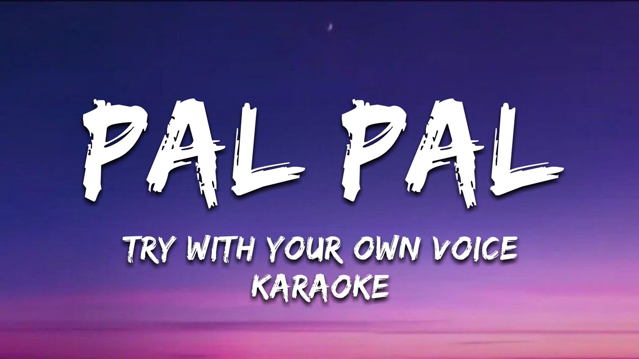 Pal Pal Lyrics - Afusic prod. by AliSoomroMusic | Try With Your Own Voice, Karaoke