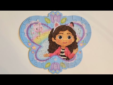 Gabby's DollHouse| Gabby's Dollhouse Puzzle| 48 piece butterfly puzzle ...