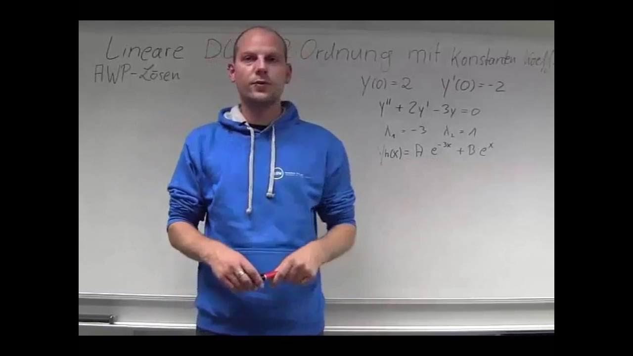 Differentialgleichungen 1 Lineare homogene DGL 2. Ordnung mit konstanten Koeffizienten I