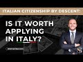Italian Citizenship by Descent in Italy? Why We Do Not Reccomend it