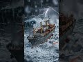 RC Cargo Ship Lost a Luxury Car Container 😳#duet #ocean #cinematic #viralvideo #shorts