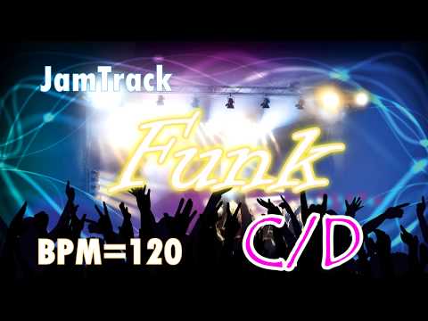 jamtrack-【funk】one-chord-'c/d'/bpm=120