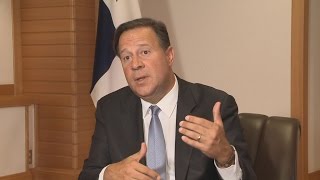 課税逃れ阻止へ抜本対策 パナマ大統領単独インタビュー