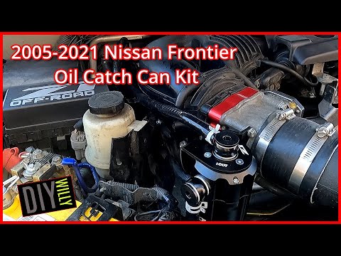 Installing Z1's Nissan Frontier Catch Can Kit for all 3.8L and 4.0L V6