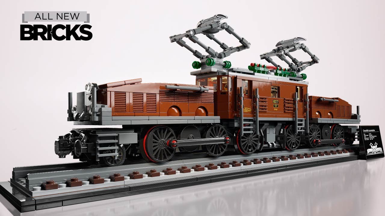 LEGOエキスパート クロコダイル電気機関車 超話題新作 .0%OFF