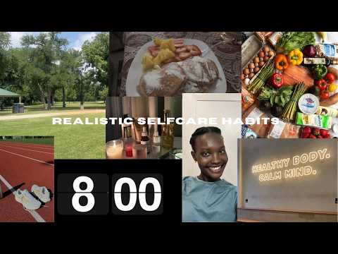 8AM morning routine, fitness, skincare, and cooking