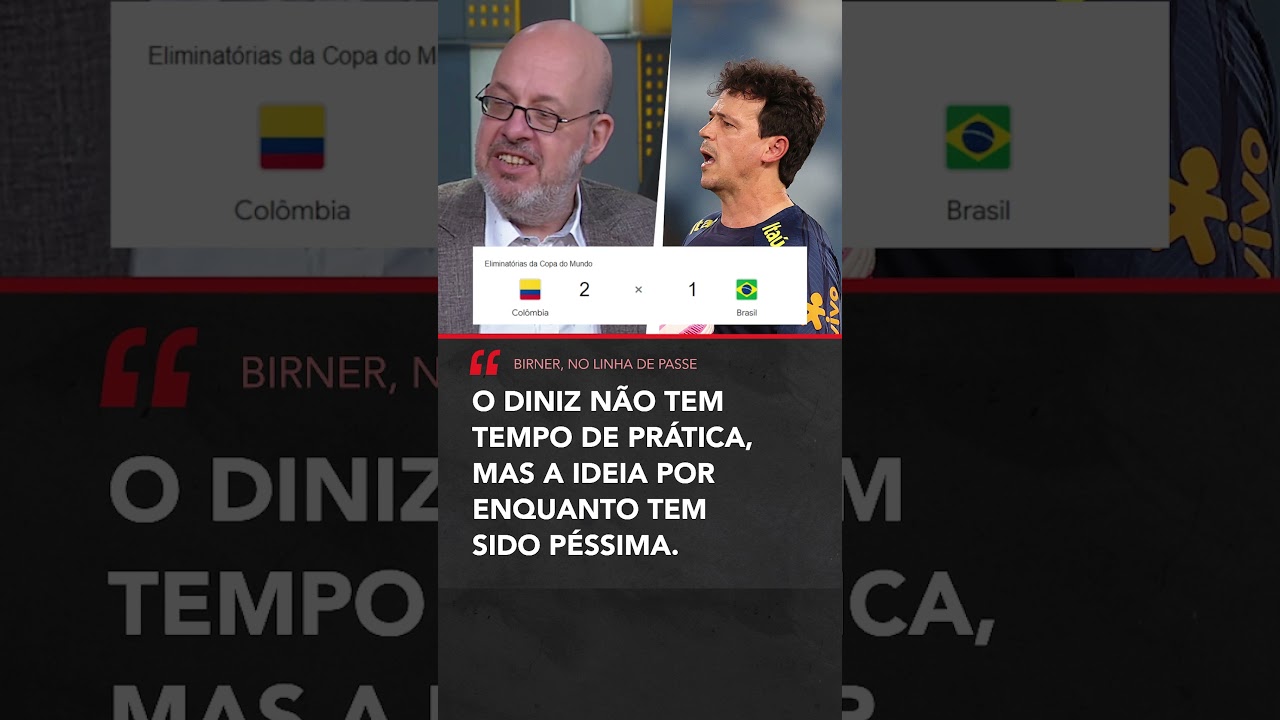 Fernando Diniz está DECEPCIONANDO na seleção brasileira? #shorts