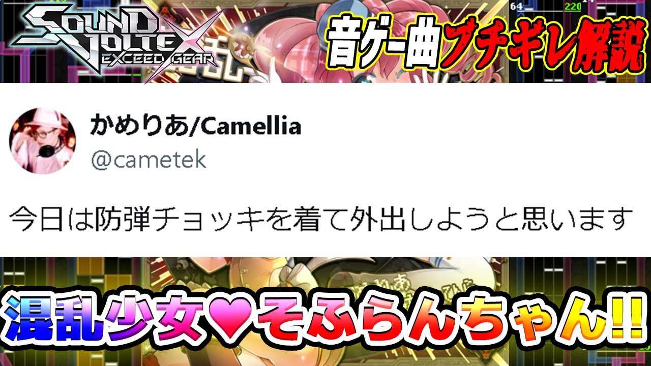 【音ゲー曲ブチギレ解説】激ムズすぎるソフランによってボルテプレイヤーを破壊した 極悪非道処刑用楽曲 混乱少女♥そふらんちゃん!!を解説【SOUND VOLTEX】