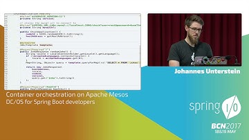 Container orchestration on Apache Mesos - DC/OS for Spring Boot devs - Johannes Unterstein
