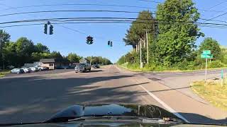 Sunset Bay to Downtown Buffalo Drive | Route 5 Lakefront & Buffalo Skyway [4K]