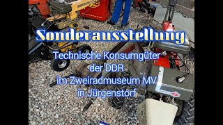 Eröffnung der Sonderausstellung " Technische Konsumgüter der DDR" im Zweiradmuseum MV