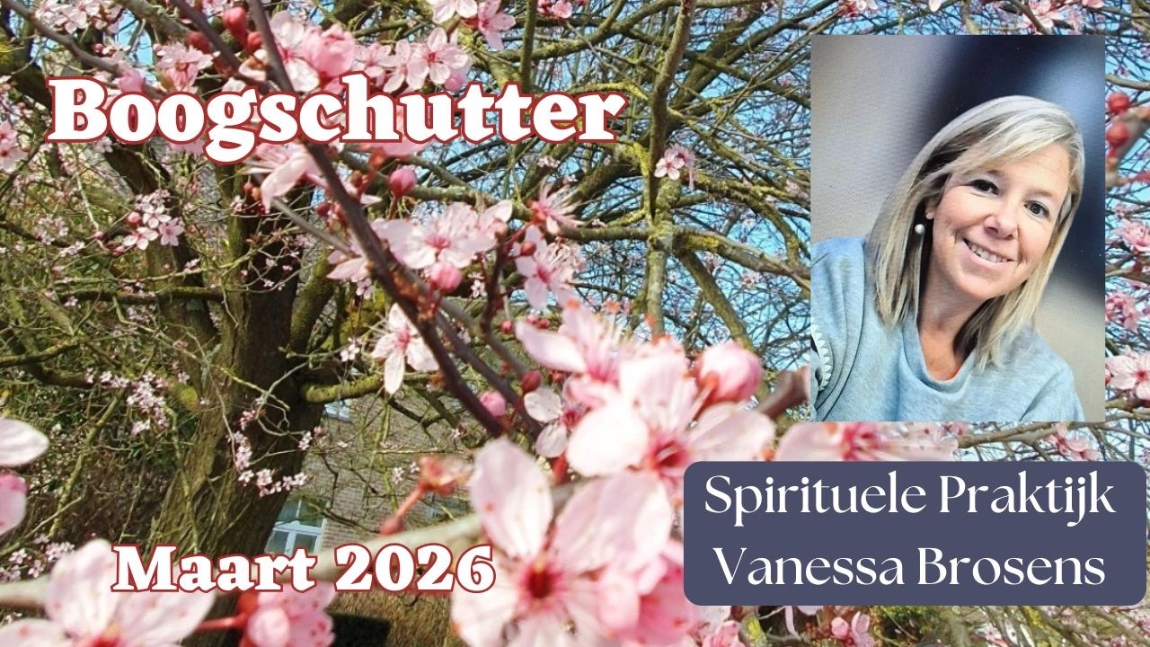 BOOGSCHUTTER MAART 26: NEEM JE TIJD EN DOE HET ZOALS HET HOORT! TIJD VOOR GELUK EN EEN ADEMPAUZE!