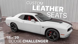 2015  2020 Dodge Challenger Custom Leather Interior Upholstery Kit  LeatherSeats.com