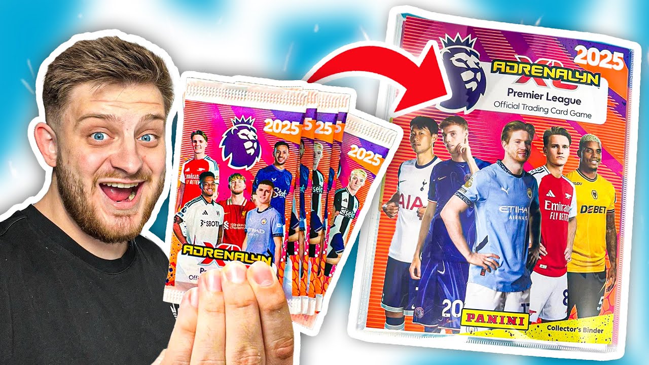 FILLING my ADRENALYN XL 2025 BINDER! (Opening 10 Packs!)
