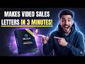 This NEW AI Makes Video Sales Letters in 3 Minutes!? 🤯 VSL Studio Review
