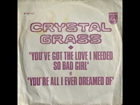 Crystal Grass — Crystal Grass "You're all i ever dreamed of" 1974 Philips