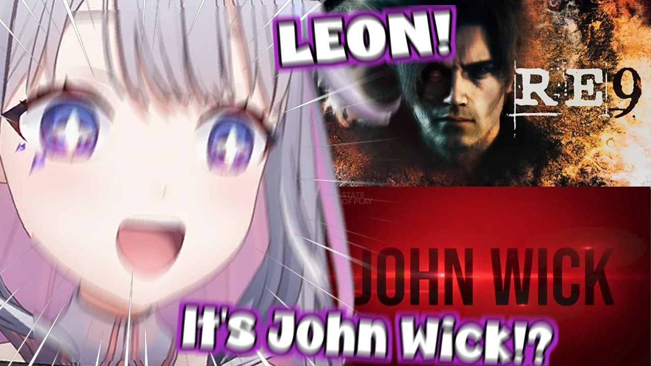 Biboo and Calli react when Leon and John Wick appear on State of Play Livestream!