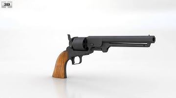 Colt 1851 Navy Revolver 3D model by 3DModels.org