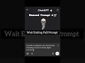 🔥Top Secret Prompt #37 Comment &quot;Prompt&quot; and get PDF ChatGPT prompts Pack for FREE 👍SUBSCRIBE PLEASE