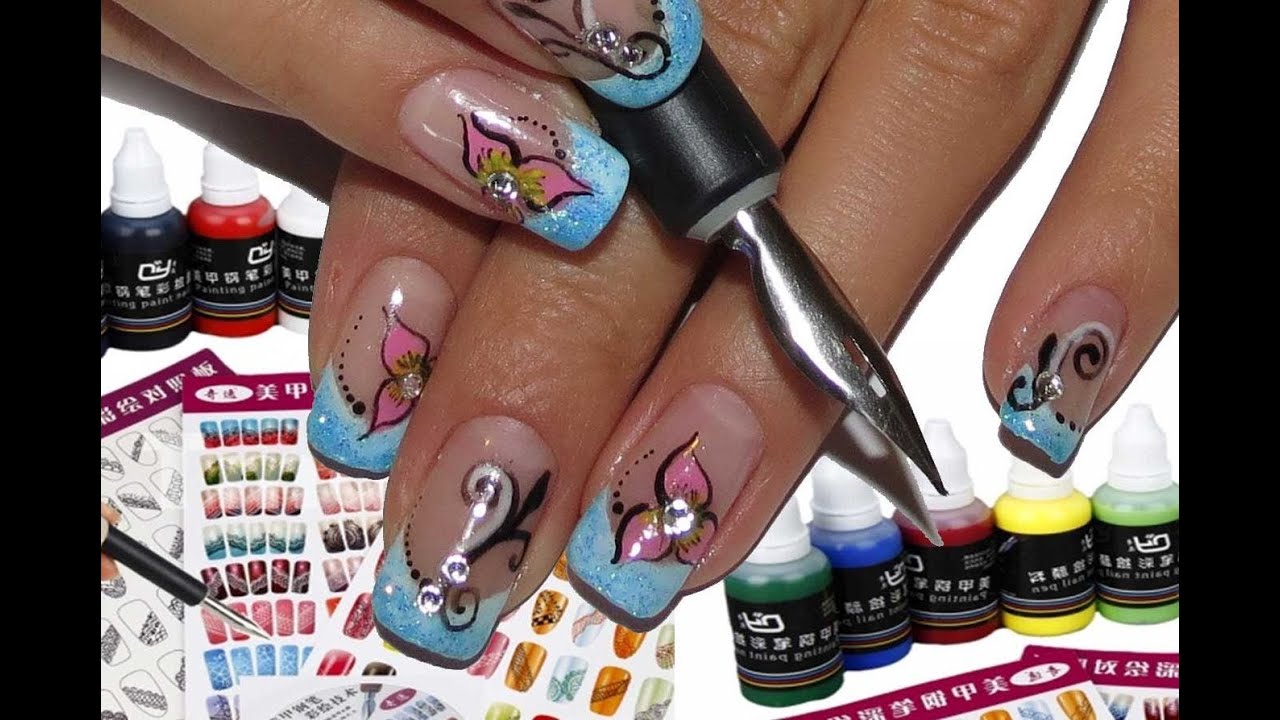 4. 3D Nail Art Pen Set - wide 2