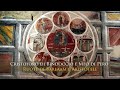 Cristoforo di Bindoccio e Meo di Pero - Ruote di Barlaam e Aristotele in Palazzo Corboli ad Asciano