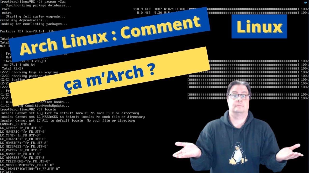 Système et réseau :  Installation de Arch Linux sur Virtual Box
