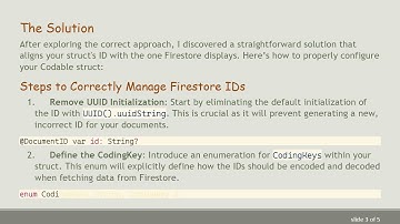 Understanding @ DocumentID in Firestore with Swift Codable: A Guide to Proper ID Management