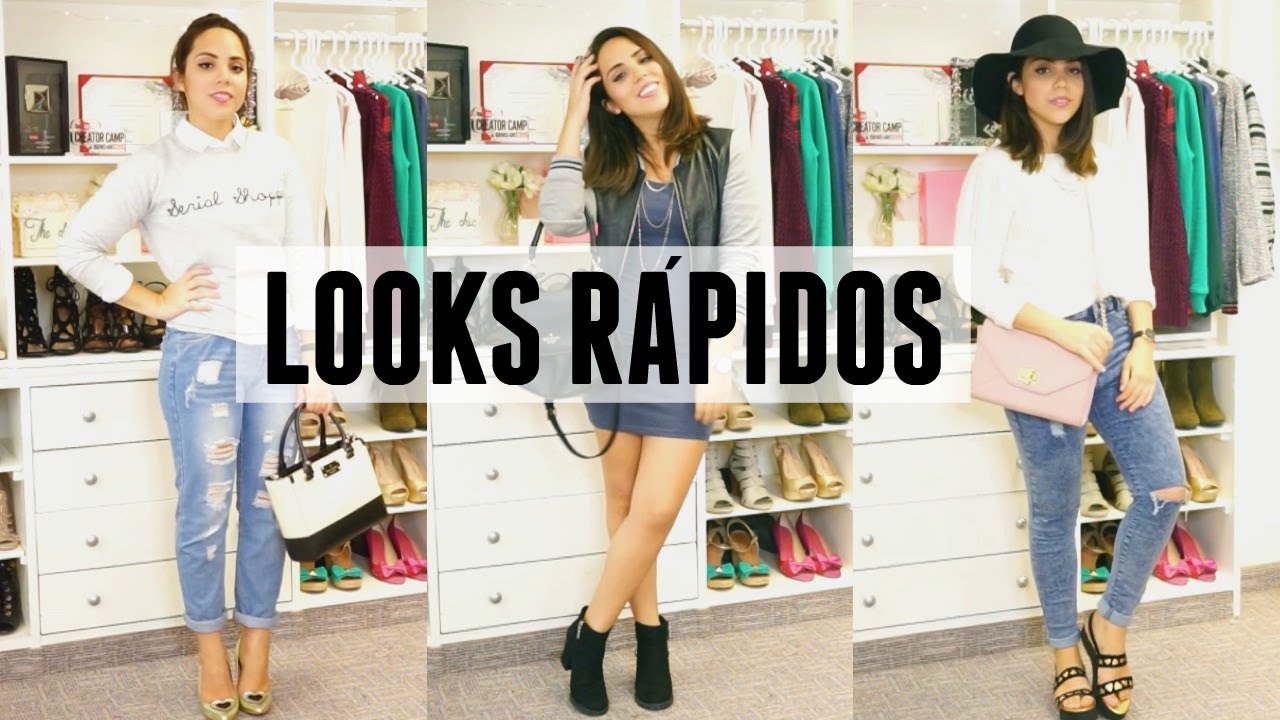 LOOKS RÁPIDOS PARA SALIR DE APUROS | What The Chic