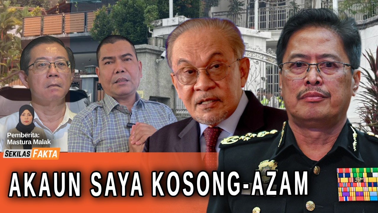 Akaun kosong-Azam, PM membisu, Jamal raih RM66,000 lelong selipar tuala | SEKILAS FAKTA
