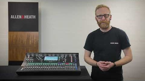 Allen & Heath SQ – Input Ganging