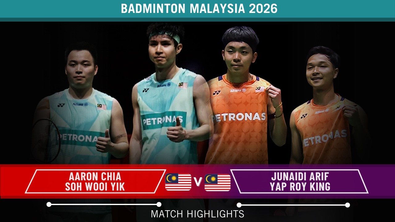 Aaron Chia/Soh Wooi Yik vs Junaidi Arif/Yap Roy King All England Open 2026 Badminton– R16