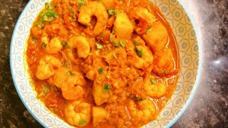 Prawn tamarind curry | Sour Prawn curry | East Indian Prawn curry | चिंचेची आमटी | शिसवणी | चिंचवणी