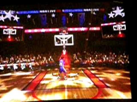 nba 2k9 slam dunk contest ps2