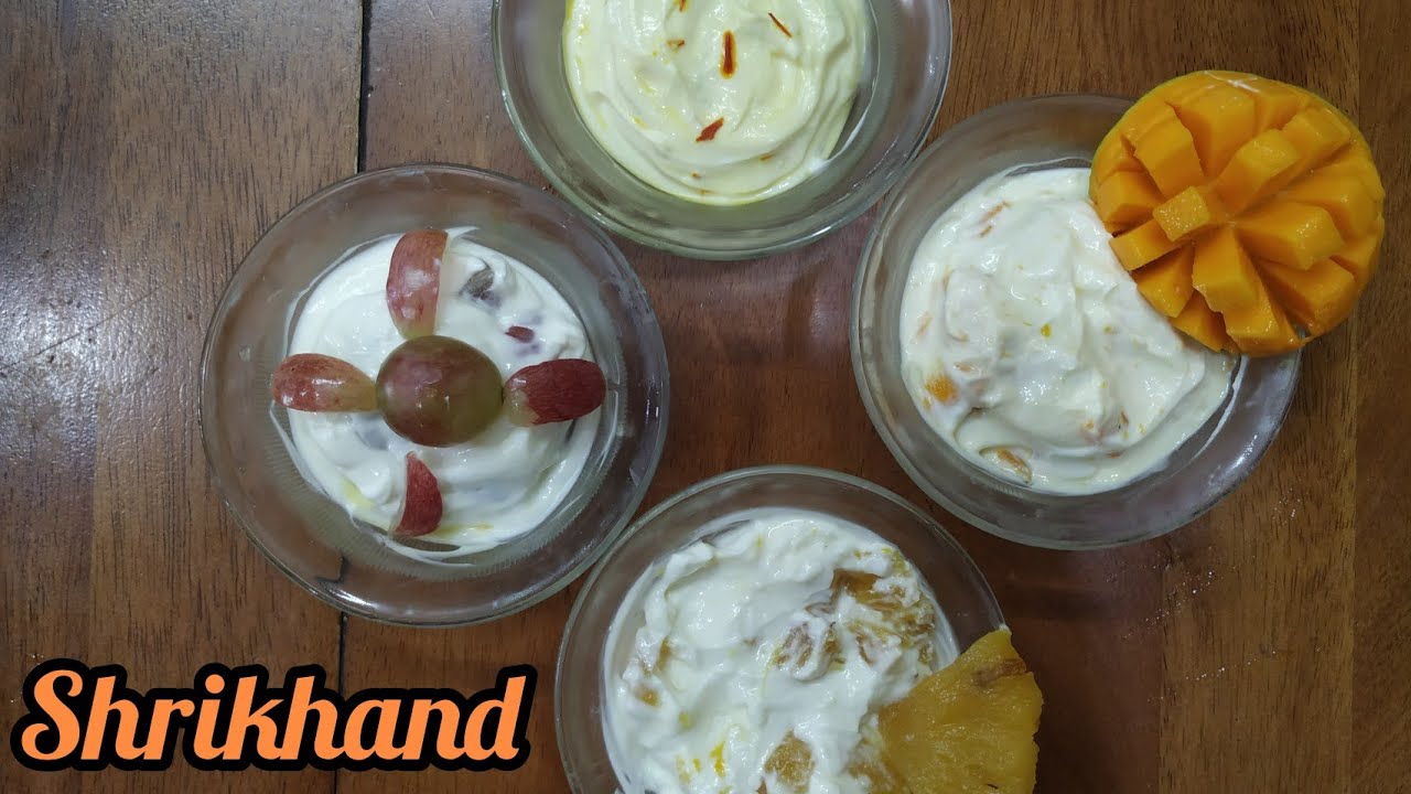 Shrikhand recipe in Hindi श्रीखंड कैसे बनाये?Mix FruitAkanksha