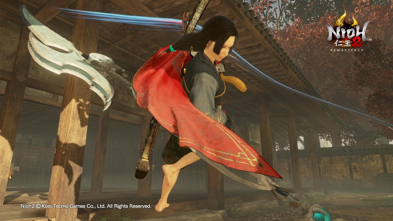 千風 2点おまとめ 仁王2 薙刀鎌 印堂鋒 三千風(中段) 両立テクニック - YouTube