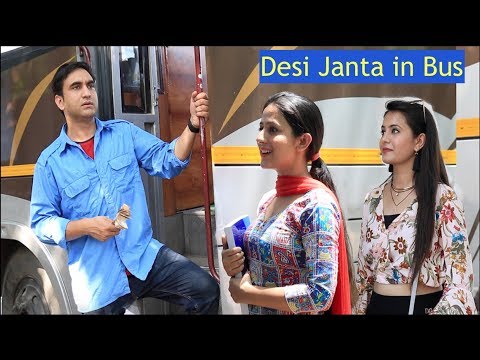 Types of People in Desi Bus - | Lalit Shokeen Films |
