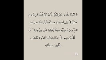 سورة النساء #explore #اكسبلور #quran_kareem #quran #ترند #sabscribe #لايك #fypシ゚viral #احمد_العجمي
