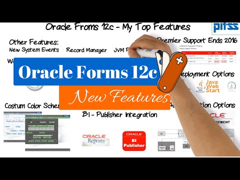 Oracle Forms 12c New Features