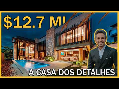 Mansion worth R$12,700,000.00 in Alphaville - SP - Dream Architecture - Extremely Luxurious