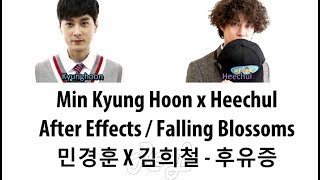 Video thumbnail of "Min Kyunghoon x Kim Heechul - After Effects (Falling Blossoms) (Color Coded Lyrics ENGLISH/ROM/HAN)"