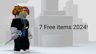 7 Free items you can get now!